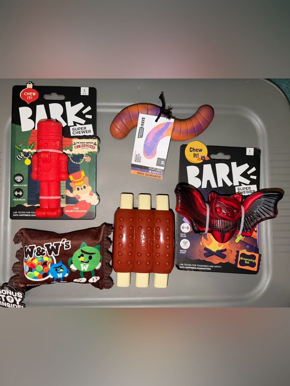 Bark SuperChewer Dog Toy Bundle!